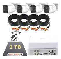 Comprar Kit vigilancia 4 camaras con micrófono 1 Tb Epcom B8-KIT-MIC\u002F1TB con resolución 2MP visión nocturna incluida