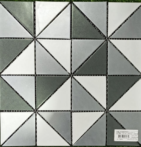 Vit Malla Mosaico Listelos 30*30 Glaciar Gris 