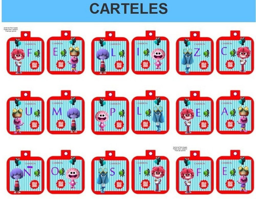 Kit Imprimible Jelly Jamm Fiesta 3x1