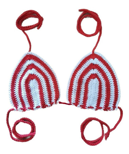 Bikinis - Corpiños Tejida Al Crochet