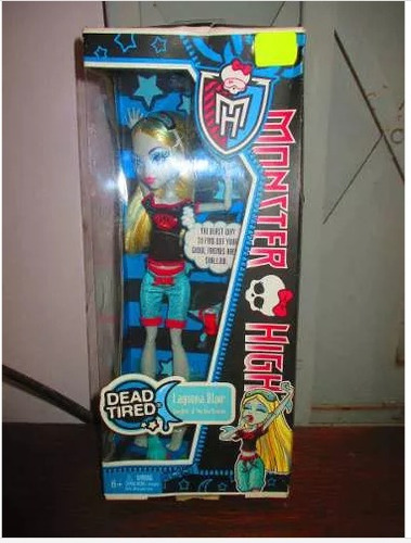 Monster High Dead Tired Lagoona Blue Importado De Usa