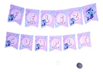 Comprar Banderin Feliz Cumple X12 Gabby Casa De Muñecas Gatirena