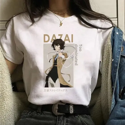 Camiseta De Manga Corta Con Estampado De Dibujos Animados Pa