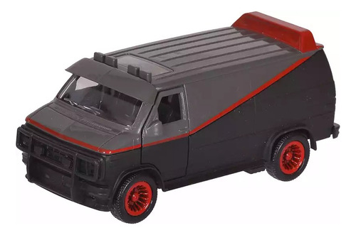 1983 Gmc Vandura A-team Luz Y Sonido Los Magníficos Esc 1:36 Color Gris
