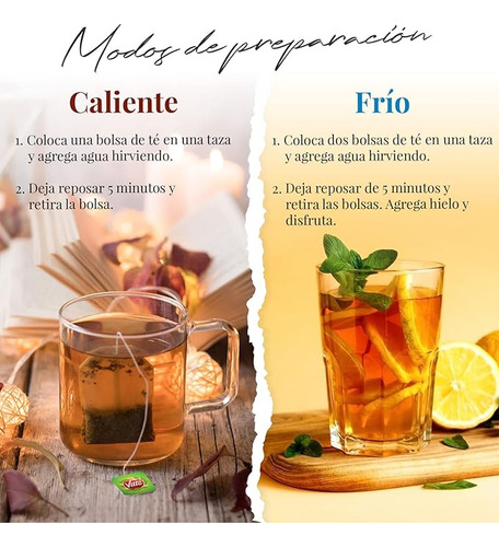 4 Te Vitte Manzanilla 25 Sobres