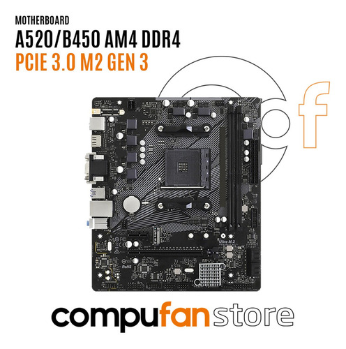 Pc Gamer Ryzen 3 3200g - 8gb De Ram - Disco Solido De 240gb - Gabinete Kit - Compufan