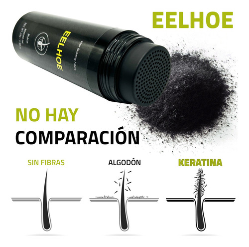 28g Fibras Capilares Con Bomba Aplicador Cabello Calvicie