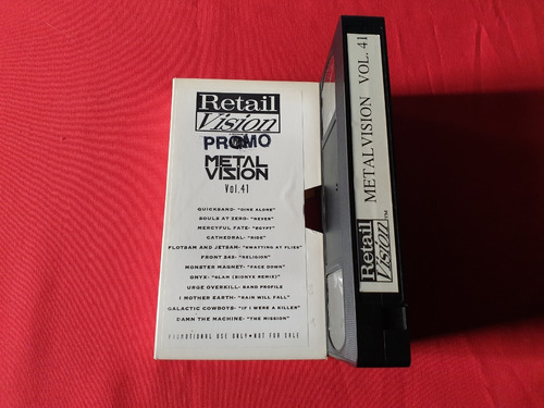 Compilatorio De Videos Metal Vision Vol. 41 Vhs