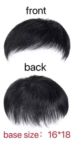 Cabello Corto Para Hombres De Peluca Natural E