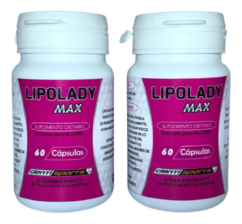 Lipolady Max Potente Quemador  Unico Para La Mujer (promo)