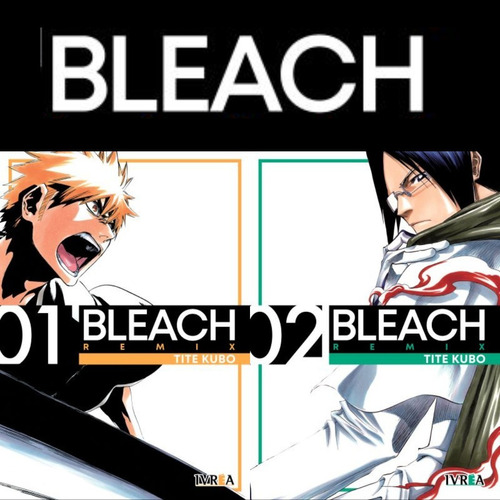 Bleach Edición Remix Tomos 1 Y 2 Ivrea