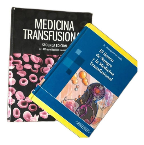 El Banco De Sangre.  La Medicina Transfusional. Dos Libros