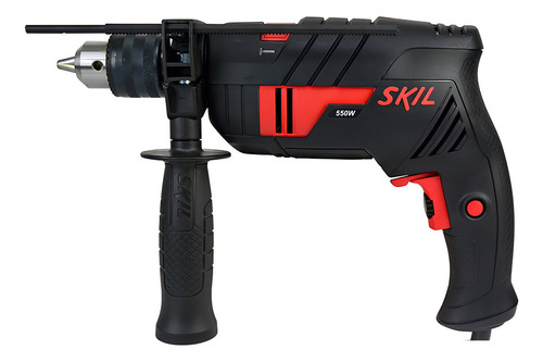 Taladro percutor eléctrico de 13mm Skil 6055 550W + accesorio
