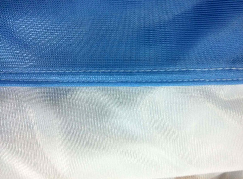 Bandera Argentina 2.50 X 1.45 M Con Refuerzo Y Sogas