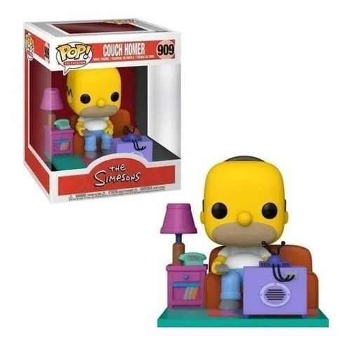 Funko Pop The Simpsons Couch Homer #909 Original