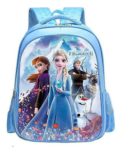 Mochila Escolar Frozen For Niñas Elsa Anna, Bonita Mochila