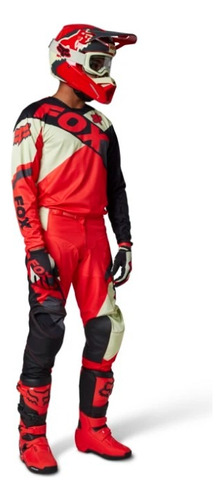 Conjunto Equipo 180 Xpozr Rojo Motocross Enduro Fox Juri Atv