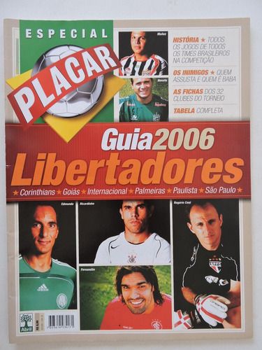 Placar #1291-b Guia 2006 Libertadores