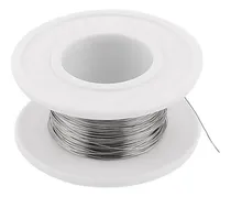 Comprar Carrete Rollo 10 Metros Nicrom 0,5mm - 5.5ohm\u002Fm Awg24 