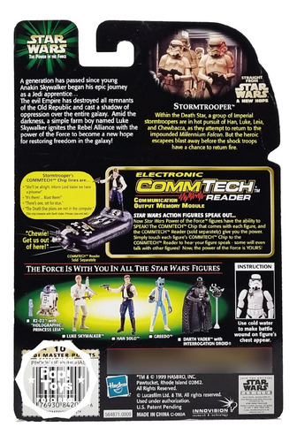 Hasbro - Star Wars - Potf - Commtech Chip - Stormtrooper