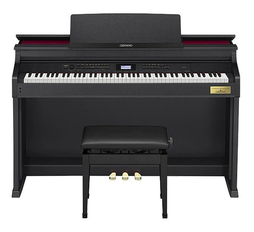 Piano Digital Casio Celviano Ap-710 Bk Com Móvel E Banco