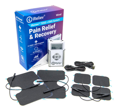 Ireliev Tens Unit Combinacin De Estimulador Muscular Con Est