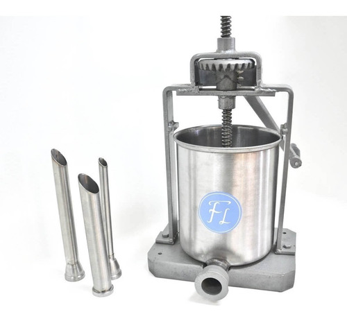 Imagen 2 de 5 de Embutidora De Chorizos Vertical 5 Kg Fineschi