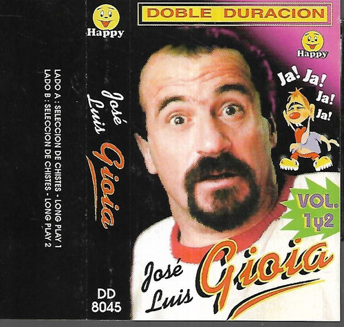 Jose Luis Gioia Album Seleccion De Chistes Vol.1 Y 2 Cassete