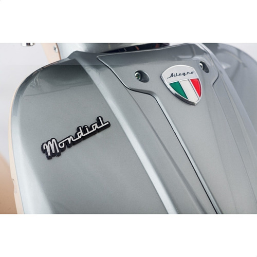Imagen 11 de 12 de Moto Scooter Automática Mondial Allegro 150 0km 2022 Vintage