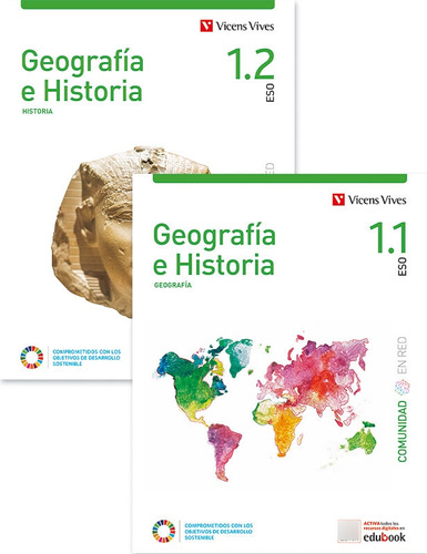 Libro Geografia E Historia 1 (1.1-1.2) Comunidad En Red - 