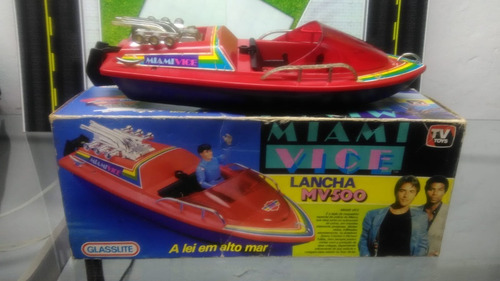 Lancha Miami Vice Da Guliver / Grasslite Rarissima