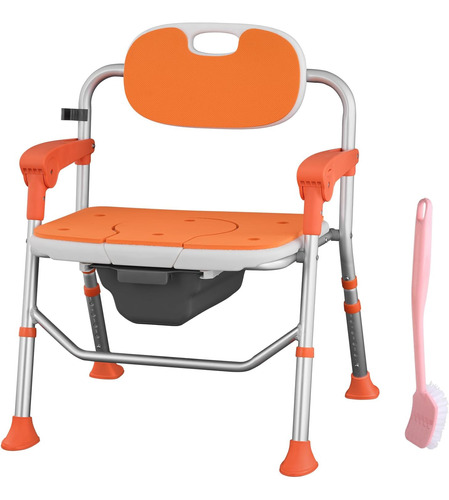 Silla De Ducha Para Adultos Mayores Plegable