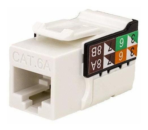 Cable De Red Ethernet Cat Cat6 A Rj45 Keystone Jack, V-max S