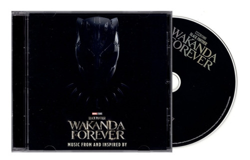 Black Panther Wakanda Forever Marvel Soundtrack Disco Cd