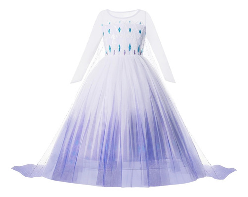 Vestidos De Princesa Para Niñas Encanto Frozen  Disfraz De B