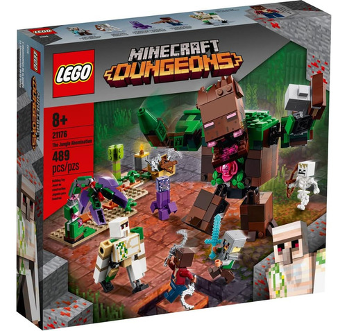 Lego Minecraft The Jungle Abomination Building Kit Playset F