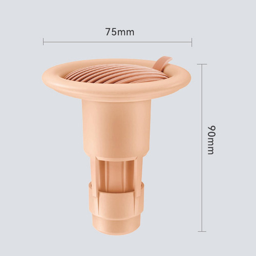 Drenaje Del Piso De, Tapón Antiolor Drenaje Rápido Rosado