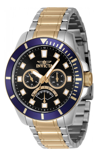 Reloj Para Hombres Invicta Pro Diver 46960 Oro, Acero