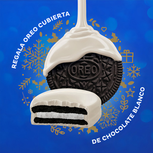 Galletas Oreo Cobertura Sabor A Chocolate Blanco 131,2 G
