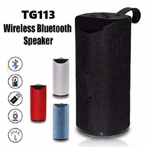  Bocina Bluetooth Tg-113 Varios Colores  Y Diseños 