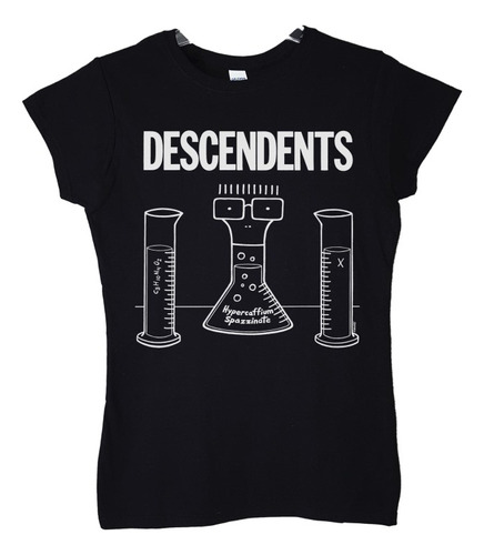 Polera Mujer Descendents Hypercaffium Spazzinate Punk Abomin