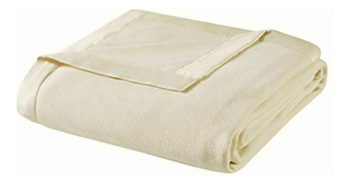 True North By Sleep Philosophy Bl51-0516 Blanket, Ivory