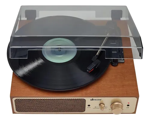 Casete Jensen Jta-245 Con Doble Tocadiscos Bluetooth (rpm)