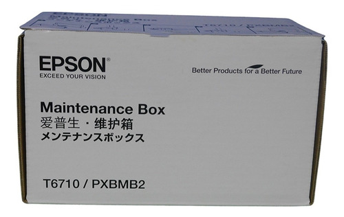 Caja De Mantenimiento Epson T6710 Para 5690dwf Wf-5190dw 