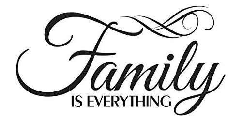 Family Is Everything - Calcomanías Para Pared Con Citas, Ref