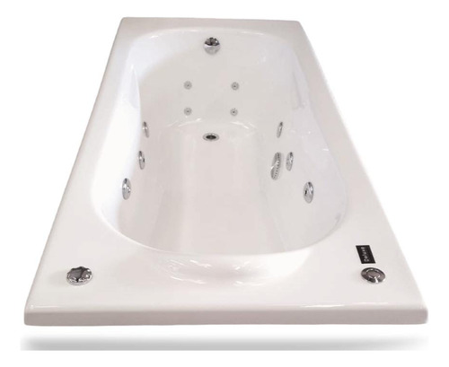 Jacuzzi Deluxe Anatómica 150 X 75 9 Jets 1 Hp Acrílico