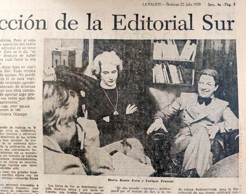 Futuro De La Editorial Sur 1979 El Gran Teatro Mujica Lainez (Usado)