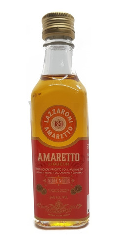 Amaretto Di Saronno Lazzaroni Miniatura 50 Ml - Italia