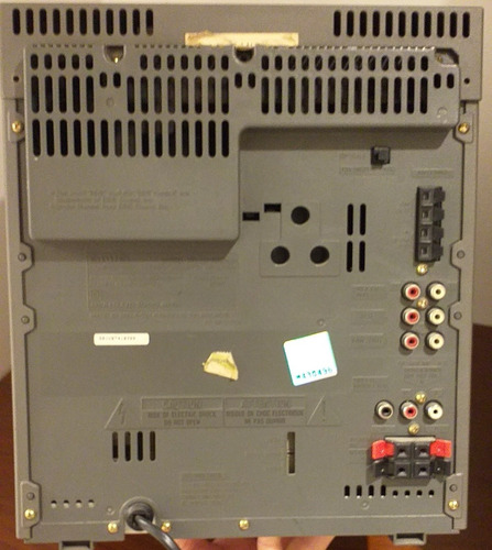 Imagen 2 de 6 de Equipo Musica Aiwa - Modelo Nsx 550 - 1500w
