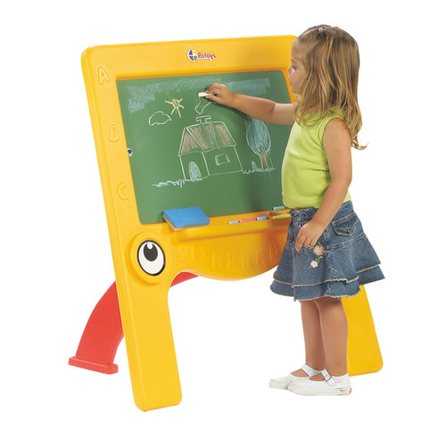 Pizarron Diseño Bus Para Niños Rotoys Original Amarillo